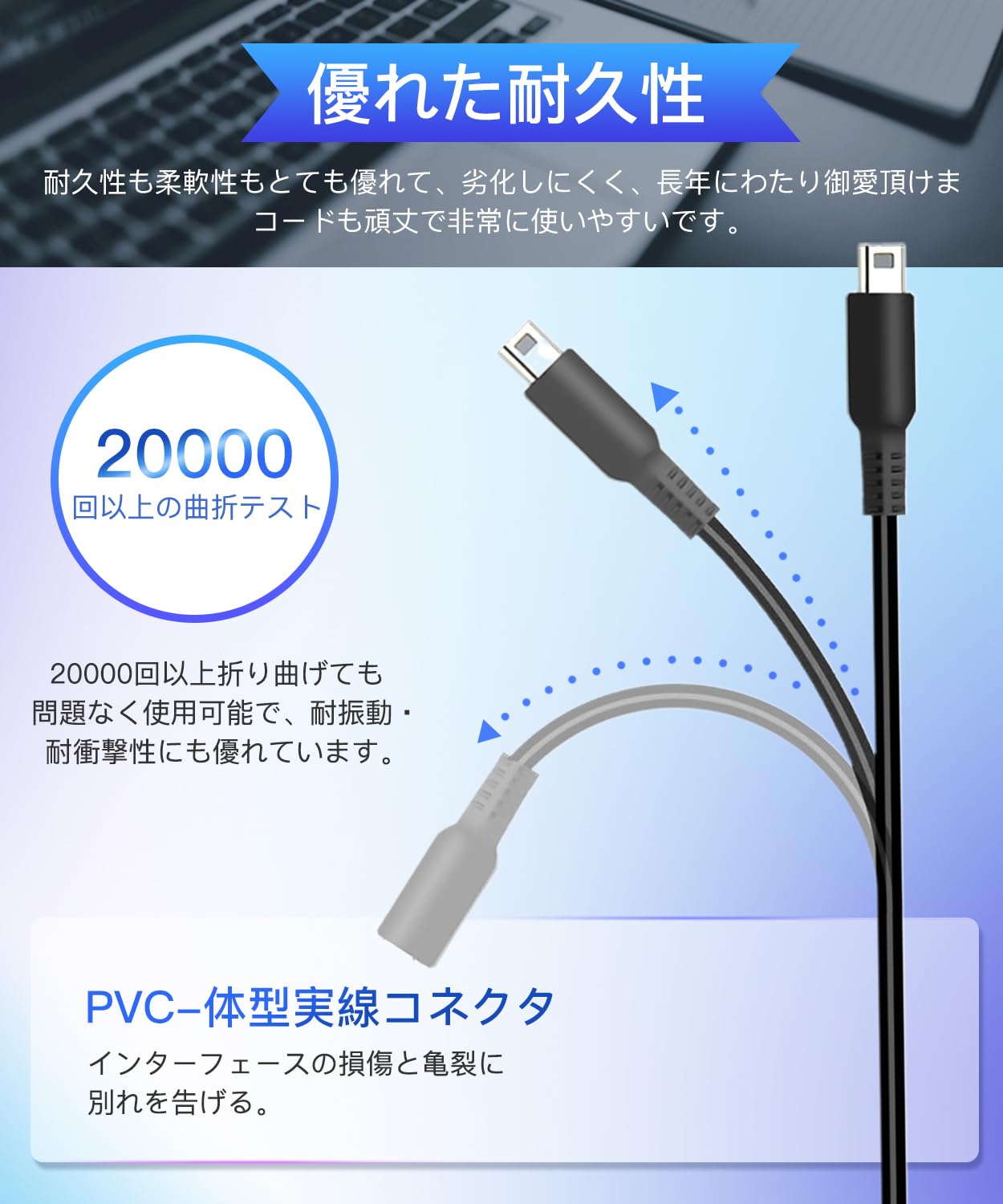Amazon.co.jp: YFFSFDC 3DS 充電器 3DS USB 充電ケーブル 1.2m